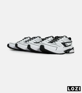 کفش کتانی مردانه سفید مشکی DIESEL S-SERENDIPITY SPORT