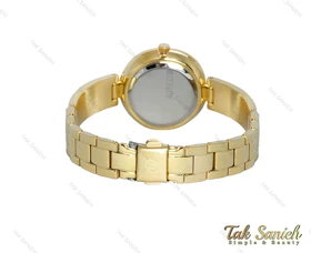 ساعت مچی داتیس زنانه طلایی صفحه اکلیلی Datis-3743-L
