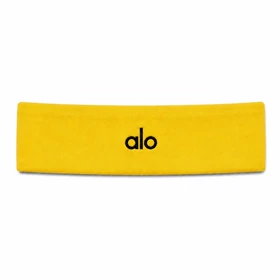 هدبند طرح alo شناسه 10100793 (زرد)