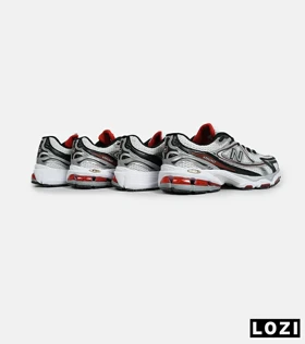کفش کتانی مردانه و زنانه سفید قرمز مشکی NEW BALANCE 1064