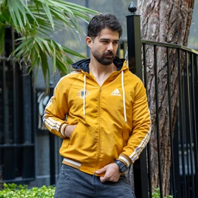 کاپشن مردانه زرد آدیداس مدل Kameron ویژه