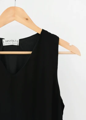 تاپ حریر آستر دار حلقه‌ای