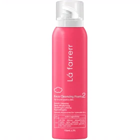 فوم شستشوی صورت لافارر مدل 02 مناسب پوست خشک و حساس 150ml