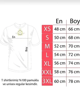 تی‌شرت مینیمال ترک