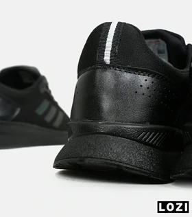 کفش کتانی بزرگ پا مشکی هولوگرامی ADIDAS cloud foam