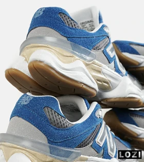کفش کتانی مردانه و زنانه آبی طوسی NEW BALANCE 9060