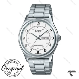 ساعت کاسیو مردانه فلزی MTP-V006D-7B2U صفحه سفید Casio-10410-G