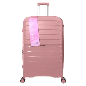 چمدان وارداتی نشکن تراولا مدل TRAVELLA - TRVL40355 M سایز متوسط