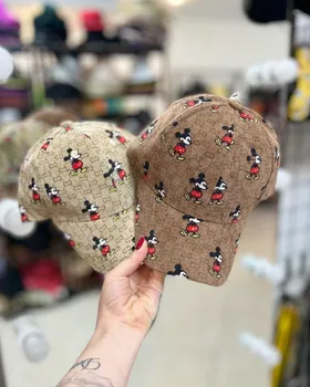 کلاه بیسبالی مخمل میکی موس