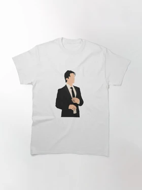 تیشرت کلاسیک فایبر | Damon Salvatore کد 246988