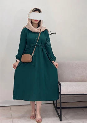پیراهن مانتویی روجا