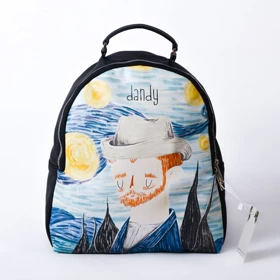 کوله پشتی دندی طرح Van gogh ونگوگ