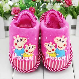 پاپوش عروسکی بچه گانه مدل Peppa pig