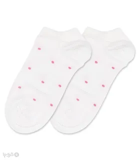 جوراب مچی Clevent کلونت طرح خال‌خالی کد 23105