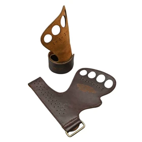 دستکش و مچ بند کراس فیت G Wear مدل ELM-44400 چرمی فری سایز