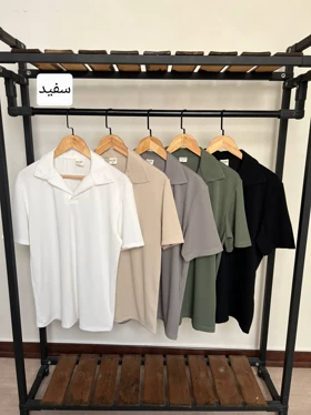 تیشرت یقه‌اولدمانی – کد 4232