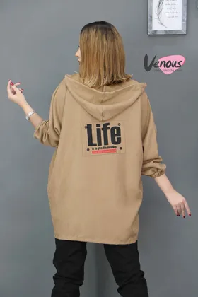 هودی جیب پرچی پشت طرحدار