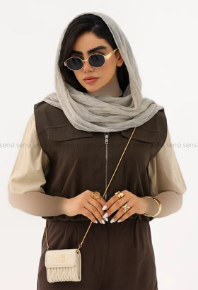 وست زنانه لینن کمرکش کد1006414