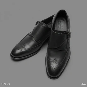 کفش مردانه تک سگک مشکی 1168061