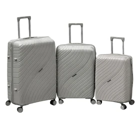 چمدان وارداتی مندوزا مدل MENDOZA - MDZ836 SERIES سری سه عددی (به همراه چمدان آرایشی هدیه) (کرم)