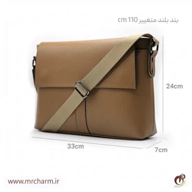 کیف دوشی زنانه چرم mrc1352
