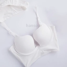 ست شورت و سوتین کاپ‌دار اسفنجی پلانچ کد 4335 (3 رنگ)