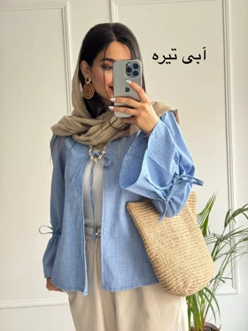 مانتو شومیزی لینن ژینا