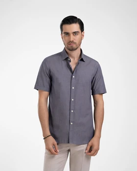 پیراهن مردانه ساده کد 1886