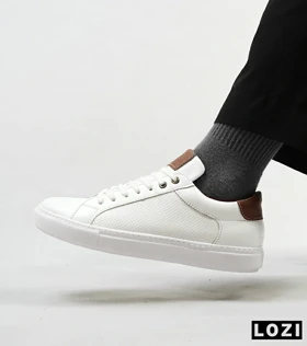 کفش اسنیکرزمردانه سفید PULL& BEAR