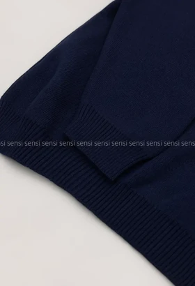 بافت یقه گرد گلدوزی تنیس کد1004903