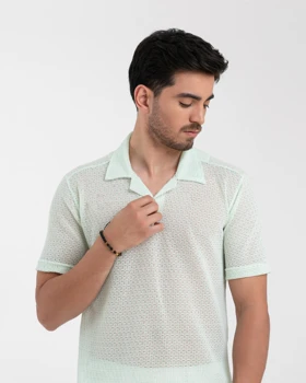ام کی کالکشن پولو شرت mk-4166-green