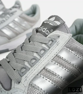 کفش کتانی مردانه طوسی نقره ای ADIDAS ZX 500