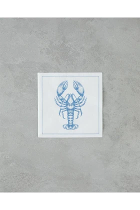 دستمال کاغذی English Home مدل Coastal Scorpion - آبی