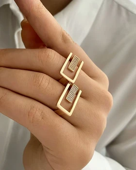 انگشتر باکارات نگین‌دار ژوپینگ