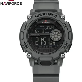 ساعت اورجینال NAVIFORCE 7133 طوسی با جعبه و کارت گارانتی
