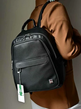 کوله پشتی زنانه بنو مدل ستیلا کد BENO 4970 (مشکی)