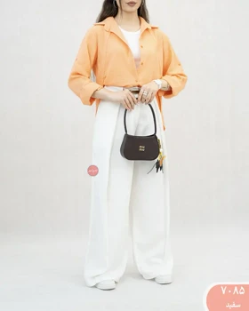 شلوار بگ سیلک 7085