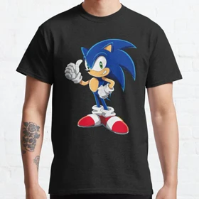 تیشرت sonic با طرح سونیک سریع کد 34091