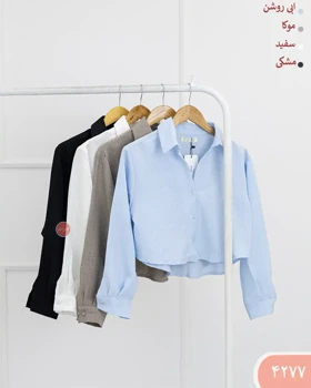 شومیز کراپ نگین 4277