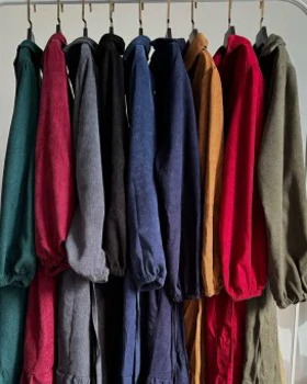 پیراهن مانتویی پاییزی مارال