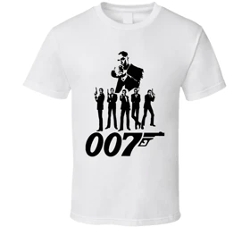 تیشرت james bond | تیشرت جیمزباند طرح 007 Vintage کد 115382