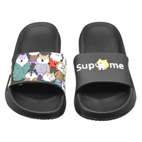 دمپایی زنانه سوپرمی مدل Papi-26410 مشکی