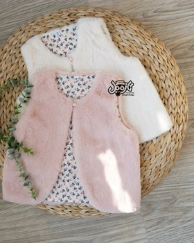 جلیقه خزدار دخترانه