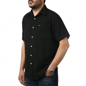 پیراهن آستین کوتاه کنفی مردانه کاکتوس مدل 39211191