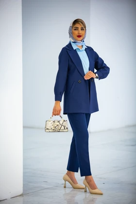 مانتو مازراتی کجراه استین پف میلان