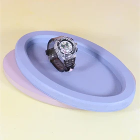 ساعت کرومی چراغدار شیک و کاربردی