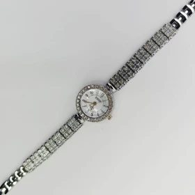 ساعت مچی زنانه مجلسی EHHE نگین‌دار با موتور کوارتز