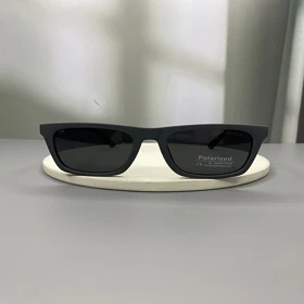 عینک آفتابی پرادا با فریم کائوچو و لنز پلی‌کربنات پلاریزه UV400 آنتی‌رفلکس Prada Original