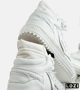 کفش کتانی ساق‌دار سفید OFF WHITE