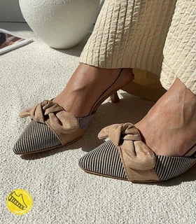 کفش مجلسی پاشنه کوتاه دخترانه